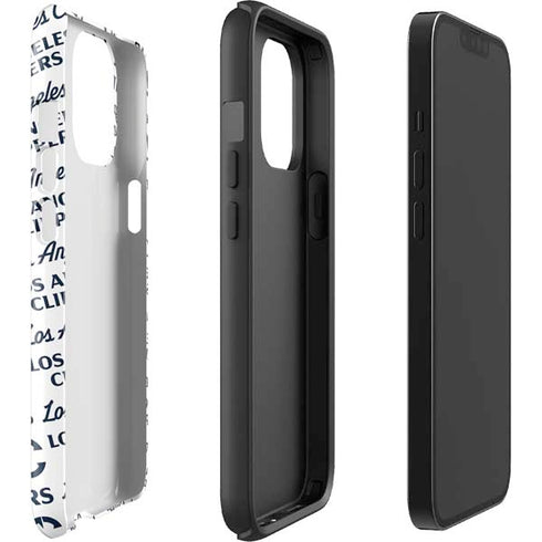 NBA Los Angeles Clippers Blast Text iPhone 13 Pro Max Impact Case