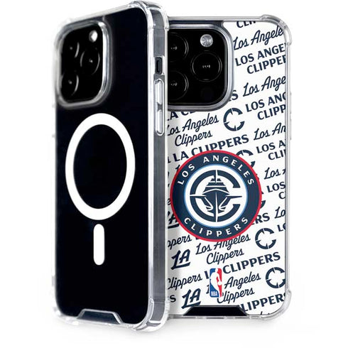 NBA Los Angeles Clippers Blast Text iPhone Cases