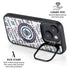 NBA Los Angeles Clippers Blast Text iPhone 14 Kickstand Case