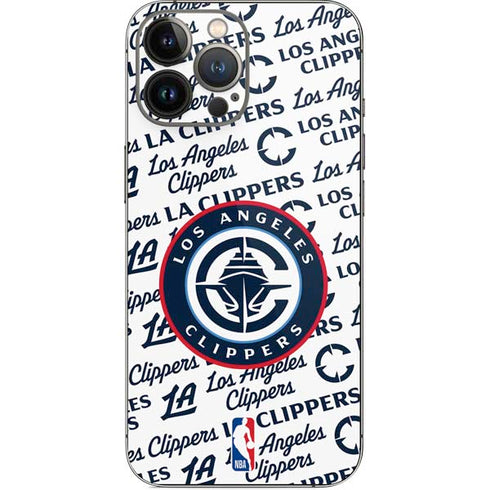 NBA Los Angeles Clippers Blast Text iPhone 14 Pro Max Skin