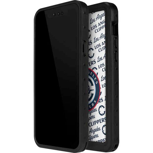 NBA Los Angeles Clippers Blast Text iPhone 14 Pro Max Waterproof Case