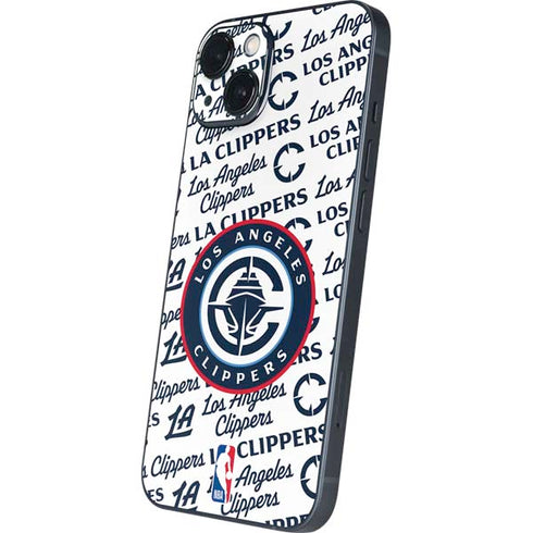 NBA Los Angeles Clippers Blast Text iPhone 14 Skin