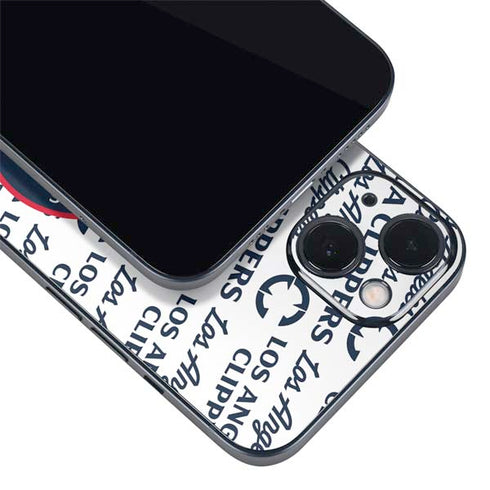 NBA Los Angeles Clippers Blast Text iPhone 14 Skin