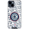 NBA Los Angeles Clippers Blast Text iPhone 15 Clear Case