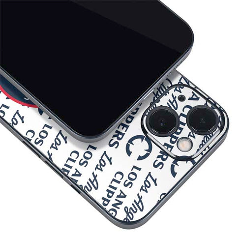 NBA Los Angeles Clippers Blast Text iPhone 15 Skin