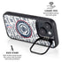 NBA Los Angeles Clippers Blast Text iPhone 16 Kickstand Case