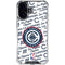 NBA Los Angeles Clippers Blast Text iPhone 16 Plus Clear Case