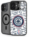 NBA Los Angeles Clippers Blast Text iPhone 16 Plus Kickstand Case