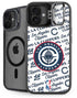 NBA Los Angeles Clippers Blast Text iPhone 16 Plus Kickstand Case