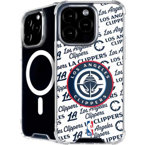 NBA Los Angeles Clippers Blast Text iPhone 16 Pro Max MagSafe Case