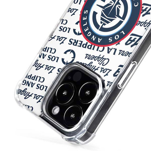 NBA Los Angeles Clippers Blast Text iPhone 16 Pro Max MagSafe Case