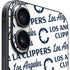NBA Los Angeles Clippers Blast Text iPhone 16 Skin