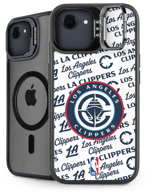 NBA Los Angeles Clippers Blast Text iPhone 16e Kickstand Case