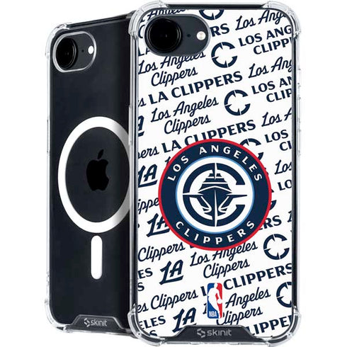 NBA Los Angeles Clippers Blast Text iPhone 16e MagSafe Case