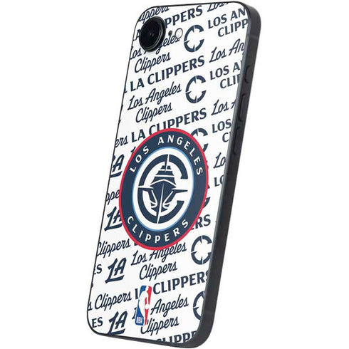 NBA Los Angeles Clippers Blast Text iPhone 16e Skin