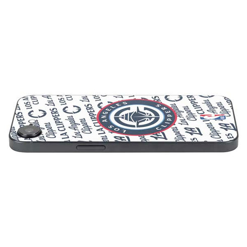 NBA Los Angeles Clippers Blast Text iPhone 16e Skin