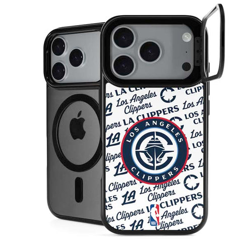 NBA Los Angeles Clippers Blast Text iPhone 18 Pro Kickstand Case