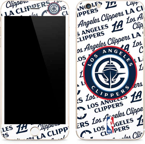 NBA Los Angeles Clippers Blast Text iPhone 6/6s Plus Skin