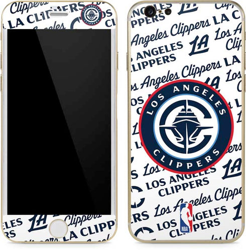 NBA Los Angeles Clippers Blast Text iPhone 6/6s Skin