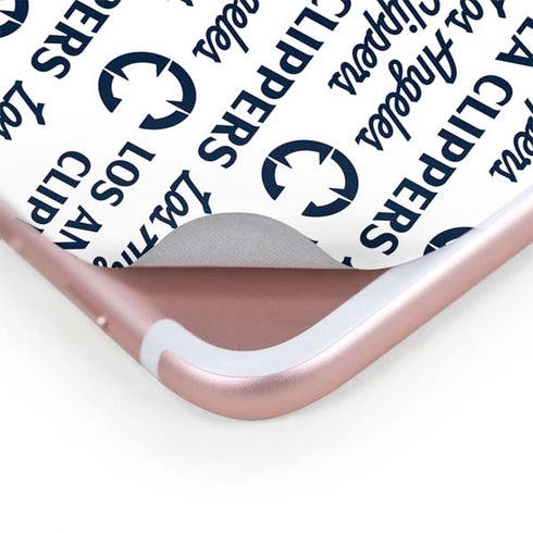 NBA Los Angeles Clippers Blast Text iPhone 8 Plus Skin