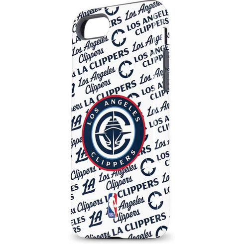 NBA Los Angeles Clippers Blast Text iPhone 8 Pro Case