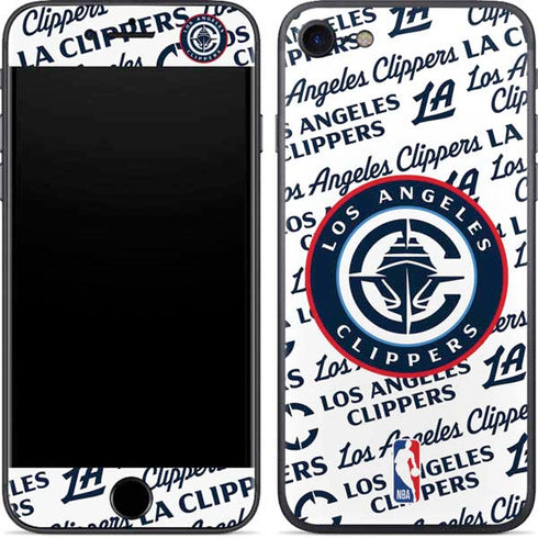 NBA Los Angeles Clippers Blast Text iPhone 8 Skin