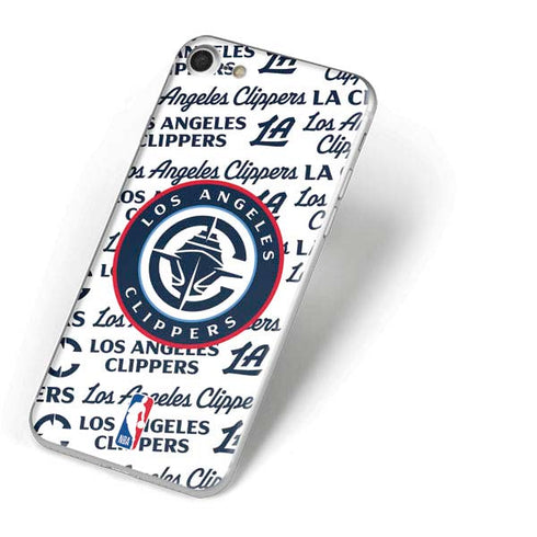NBA Los Angeles Clippers Blast Text iPhone 8 Skin