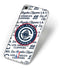 NBA Los Angeles Clippers Blast Text iPhone 8 Skin