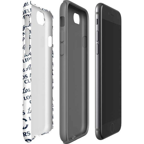 NBA Los Angeles Clippers Blast Text iPhone SE (2nd & 3rd Gen) Pro Case