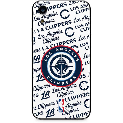 NBA Los Angeles Clippers Blast Text iPhone XR Skin