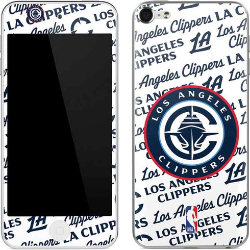 NBA Los Angeles Clippers Blast Text Apple iPod Skin