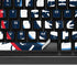 NBA Los Angeles Clippers Blast Text K95 RGB PLATINUM Mechanical Gaming Keyboard Skin