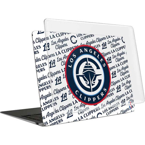 NBA Los Angeles Clippers Blast Text MacBook Air 13in (2020) Case plus Skin