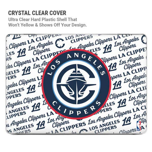 NBA Los Angeles Clippers Blast Text MacBook Air 13in (2020) Case plus Skin
