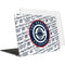 NBA Los Angeles Clippers Blast Text MacBook Air 13in M1 (2021) Case plus Skin