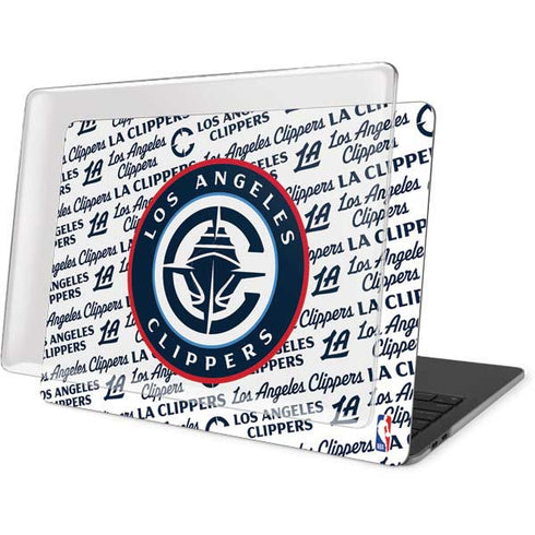 NBA Los Angeles Clippers Blast Text MacBook Pro 13in (2020) Case plus Skin