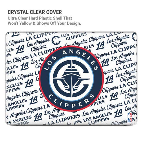 NBA Los Angeles Clippers Blast Text MacBook Pro 13in (2020) Case plus Skin