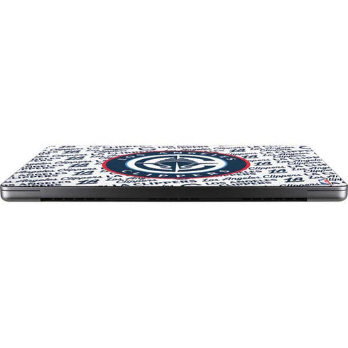 NBA Los Angeles Clippers Blast Text MacBook Pro 14in (2021-24) Skin