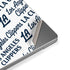 NBA Los Angeles Clippers Blast Text MacBook Pro 14in (2021-24) Skin