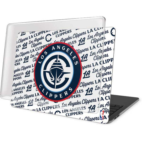 NBA Los Angeles Clippers Blast Text MacBook Pro 15in (2016-19) Case plus Skin