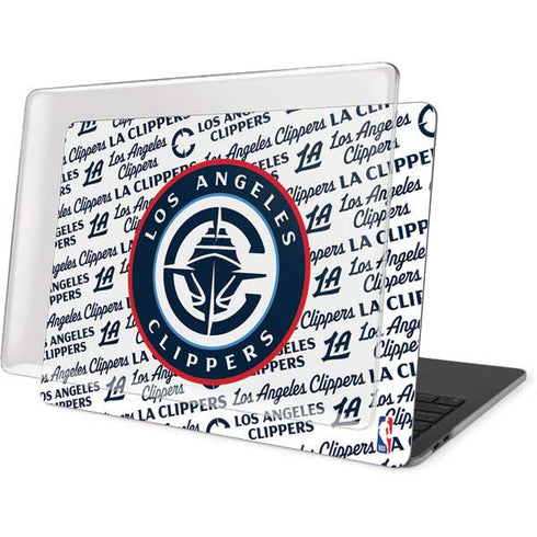 NBA Los Angeles Clippers Blast Text MacBook Pro 16in (2019-20) Case plus Skin