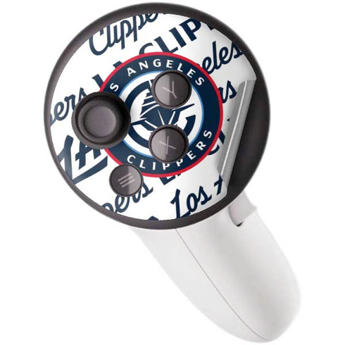 NBA Los Angeles Clippers Blast Text Meta Quest 3S Skin