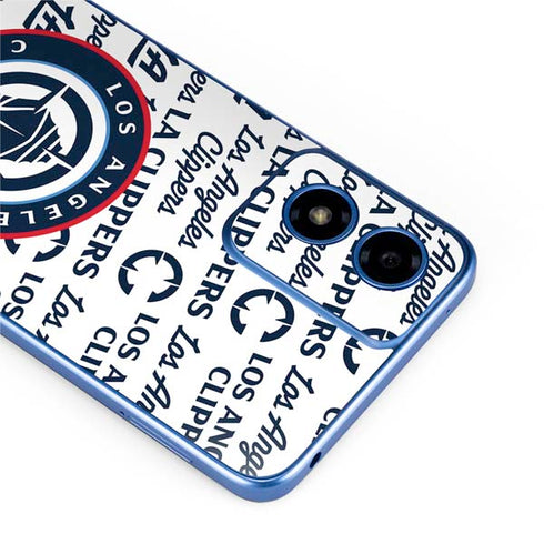 NBA Los Angeles Clippers Blast Text Moto G Play 4G (2024) Skin
