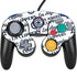 NBA Los Angeles Clippers Blast Text Nintendo GameCube Controller Skin