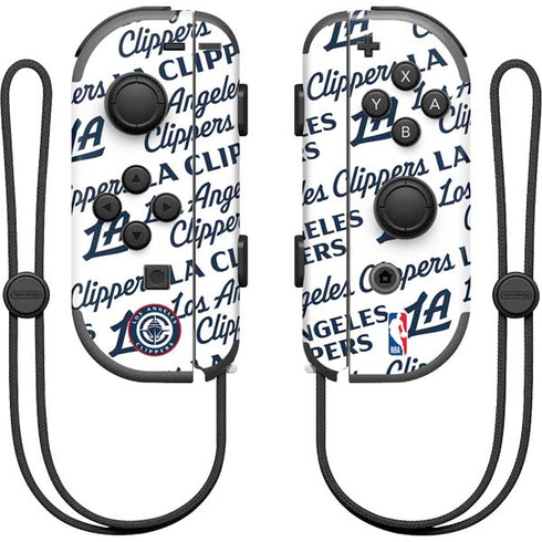 NBA Los Angeles Clippers Blast Text Nintendo Skins