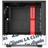 NBA Los Angeles Clippers Blast Text NZXT H510 Compact ATX Mid-Tower Case Skin