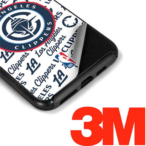 NBA Los Angeles Clippers Blast Text Otterbox Symmetry iPhone Skin