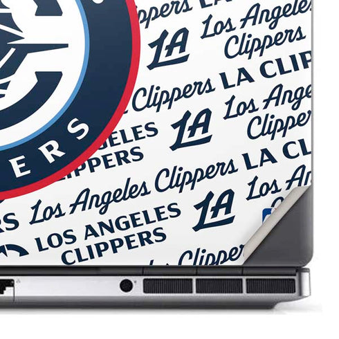 NBA Los Angeles Clippers Blast Text Dell Precision Skin