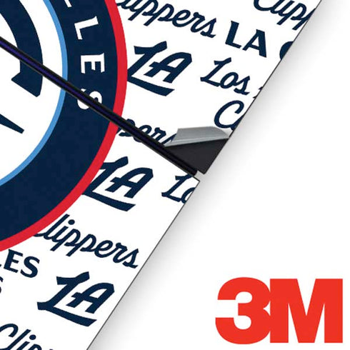 NBA Los Angeles Clippers Blast Text PS4 Console and Controller Bundle Skin