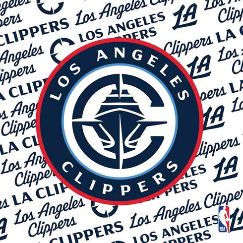 NBA Los Angeles Clippers Blast Text PS4 Console and Controller Bundle Skin